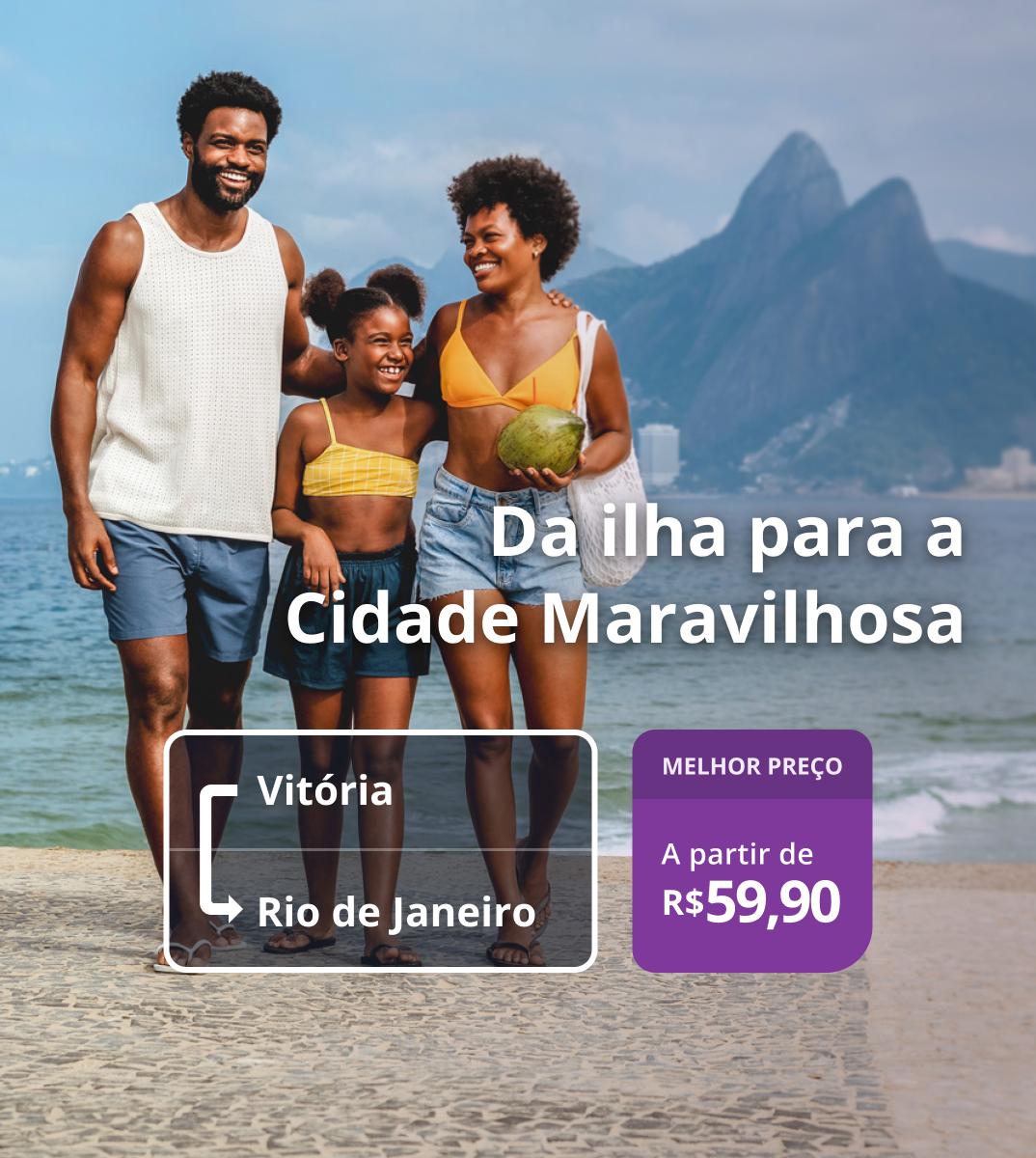 Vit&oacute;ria &rarr; Rio